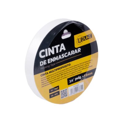 CINTA ENMASCARAR DOMESTICA UDUKE 3/4 X 43 YRDS (39 MTS) (HT40273)(HT40283)