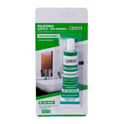 SILICONA UDUKE 50 ML TRANSPARENTE USO DOMESTICO GENERAL (HT80122)