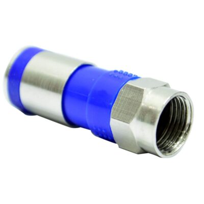 TERMINAL COAXIAL INTEMPERIE RG6 FINA AZUL UDUKE (HT30294)(HT90159)