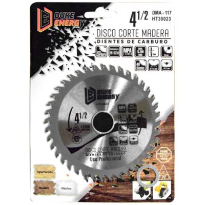 DISCO MADERA DUKE ENERGY PROFESIONAL (4 1/2X40) (HT30023)