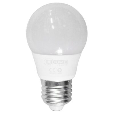 BOMBILLO LED 5W UDUKE LUZ DIA E27 MULTIVOLTAGE (6500K) (A50) (HT80395) (GARANTIA 2 ANOS)