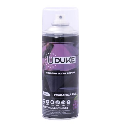 SILICONA EN AEROSOL UDUKE CON OLOR UVA 400ML (HT40240)