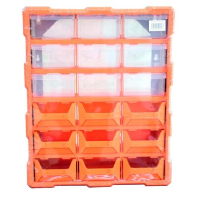 BANDEJA ORGANIZADORA Y APILABLE 18 GAVETAS MEDIANAS PLASTICAS (38-47*16 CMS)(HT90303)