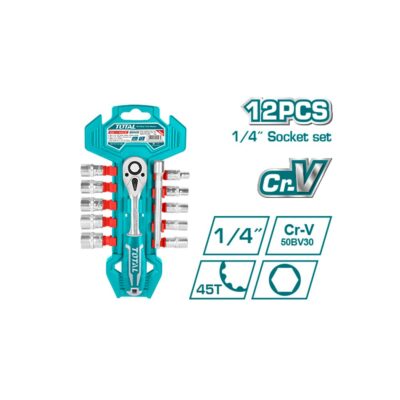 RACHE CON COPAS 1/4 X 12 PZS INDUSTRIAL TOTAL (THT14114126)