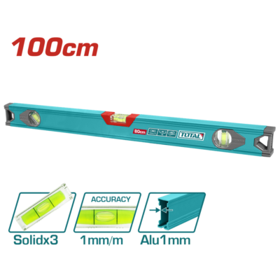 NIVEL 100 CM ALUMINIO SUPER TOTAL (TMT210016)