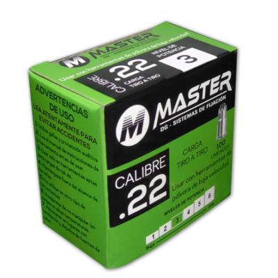 CARGA MASTER C-22 VERDE CAJA X 100