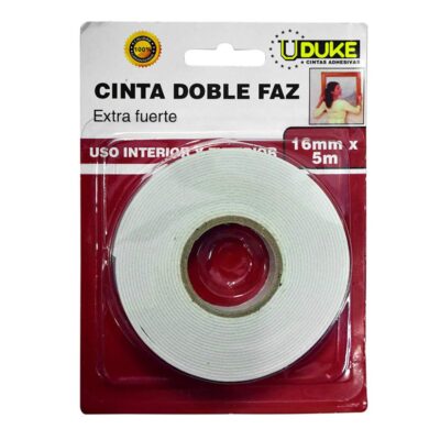 CINTA DOBLE FAZ UDUKE 5 MTS 1.5MM (HT40289)