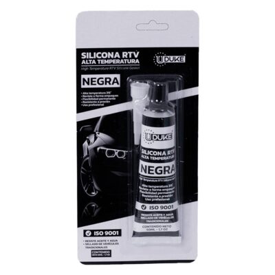 SILICONA UDUKE 50 ML RTV NEGRA ALTA TEMPERATURA AUTOMOTRIZ (HT80125)