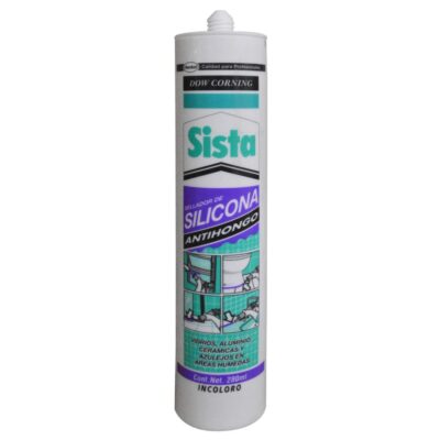 SILICONA TUBO SISTA DOW CORNING TRANSPARENTE ANTIHONGOS 280 ML (1147259)