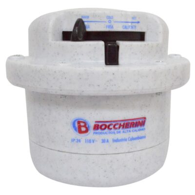 DUCHA ELECTRICA BOCCHERINI FUSION 120V 3 TEMPERATURAS SIN MINI DUCHA SM-1601110/1602110