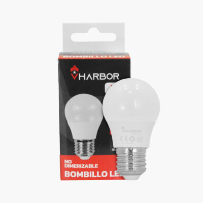 BOMBILLO LED 9W VHARBOR LUZ DIA E27 (6500K)(A60 )(HT2232)