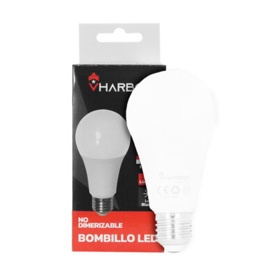 BOMBILLO LED 15W VHARBOR LUZ DIA E27 (6500K)(A65 )(HT2236)