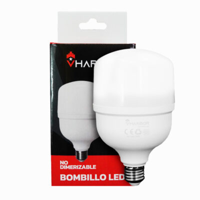 BOMBILLO LED 30W VHARBOR LUZ DIA E27 (6500K)(T100)(HT2239)