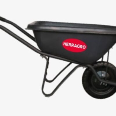 CARRETA 100 LTS CHASIS MAD PLATON PLASTICO LLANTA NEUMATICA