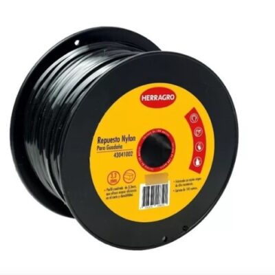 NYLON REDONDO 3.3 MM X 100 M NEGRO