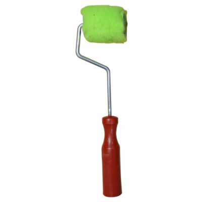 RODILLO FELPA MINI SOFI VERDE – BLANCO 2