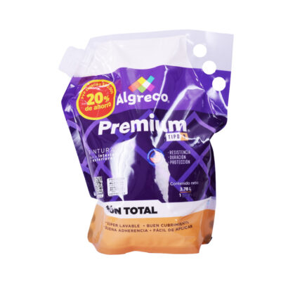 PINTURA VINILO PREMIUM TIPO 1 BLANCO GALON EN BOLSA (99400111)