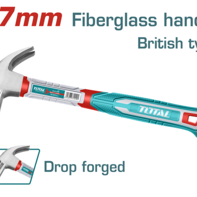 MARTILLO 27MM MANGO FIBRA DE VIDRIO SUPER TOTAL (THCH61027)