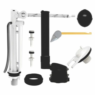 GRIFERIA COMPLETA BANO ARBOL/DELGADO MANIJA CROMADA PLASTGRIFOS (3210413)