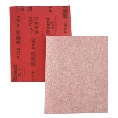 LIJA ABRACOL ROJA 220 ( LIJADO EN SECO (RPHRO0220000)