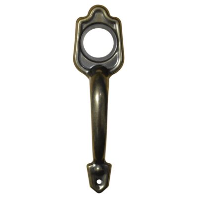 MANIJA PUERTA GATO EMPERADOR COBRE ANTICADO (767)