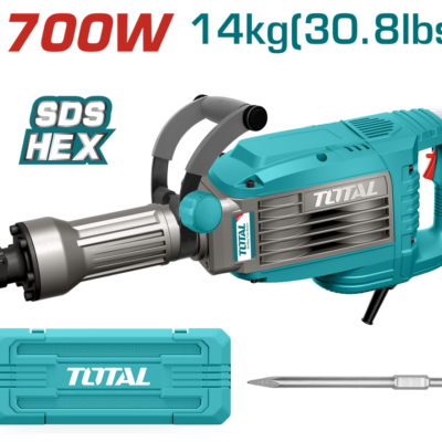 DEMOLEDOR SDS HEX 1700W 50 JULES 14KG SUPER TOTAL (UTH217068)