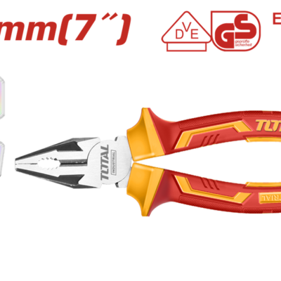 ALICATE AISLADO 7″ 1000V INDUSTRIAL SUPER TOTAL (THTIP2171)