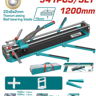 CORTABALDOSA – PORCELANATO 1200 MM INCLYE 500 SEPARADORES DE BALDOZA Y 40 NIVELADORES SUPER TOTAL (THTC12008)