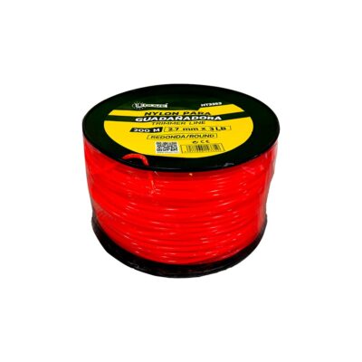 NYLON PARA GUADAÑADORA 2.7MM X 200M NARANJA UDUKE (HT3353)
