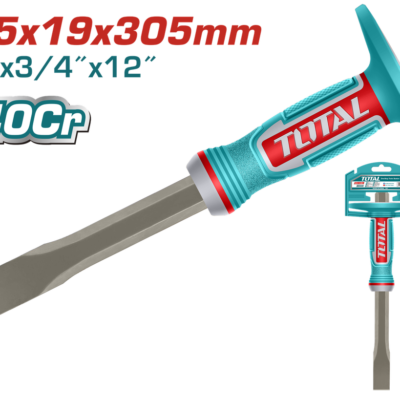 CINCEL PLANO 1″ X 3/4″ X 12″ CON PROTECTOR INDUSTRIAL SUPER TOTAL (THT4532519)