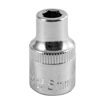 COPA CTE 3/8X 6MM 6 PUNTAS CROMO VANADIO ESTANDAR