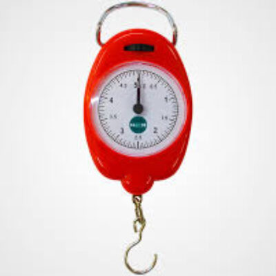 BALANZA COLGAR 5KG MECANICA PLASTICA ROJA