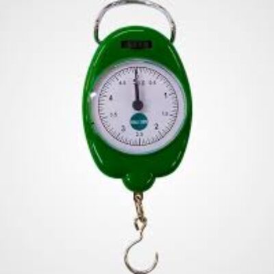 BALANZA COLGAR 5KG MECANICA PLASTICA VERDE