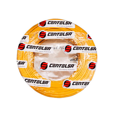 ALAMBRE CENTELSA SOLIDO #12 AMARILLO