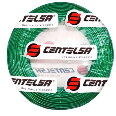 ALAMBRE CENTELSA SOLIDO #12 VERDE