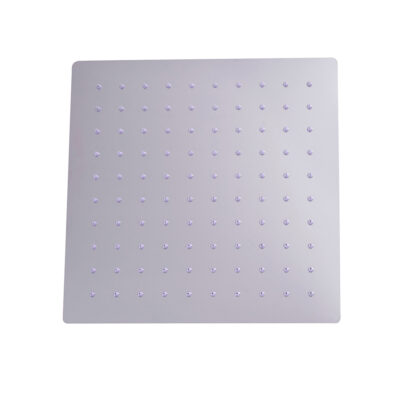 DUCHA REGADERA UDUKE CROMADA ACERO INOXIDABLE 10 CUADRADA (HT80147)