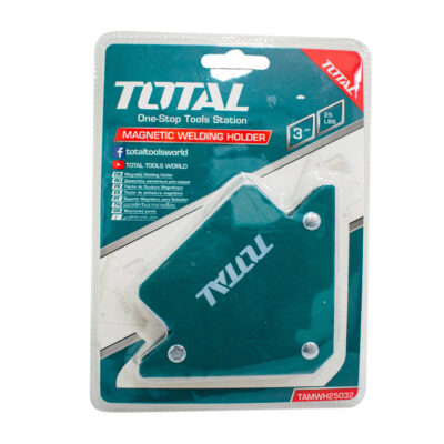 SUJETADOR MAGNETICO 3″ 25LBS 3 POSICIONES PARA SOLDAR TOTAL (TAMWH25032)