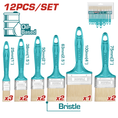 BROCHA X 12 PZS SUPER TOTAL (THT84501201)