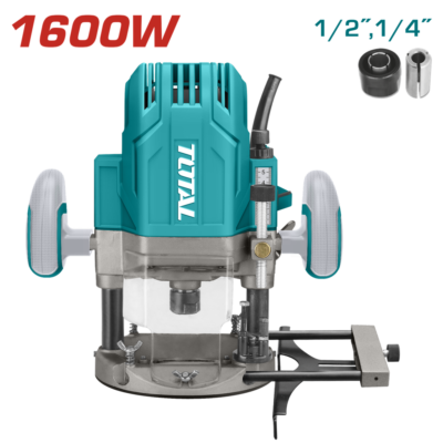 RUTEADORA 1/4 – 1/2 1600W INDUSTRIAL SUPER TOTAL (UTR111216)