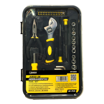 JUEGO DE HERRAMIENTAS 36 PZS UDUKE (HT3369)