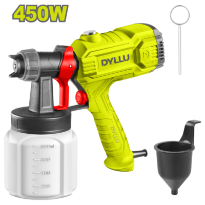 PISTOLA PINTAR ELECTRICA 800ML 450W DYLLU (UDTEG1A45)
