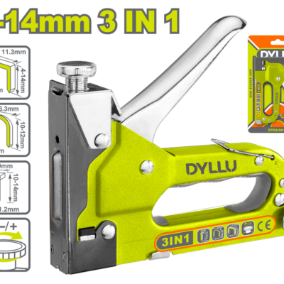 GRAPADORA TAPICERIA 3 EN 1 FUERZA AJUSTABLE (4 – 14 MM) DYLLU (DTGU2614)