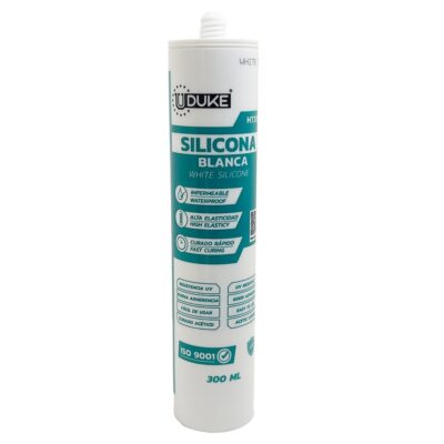 SILICONA TUBO BLANCA 300ML ANTIHONGOS UDUKE (HT3112