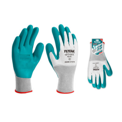 GUANTE DE LATEX XL INDUSTRIAL SUPER TOTAL (TSP13106-XL)