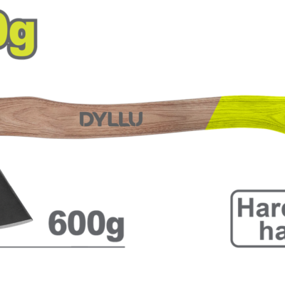 HACHA 600G MANGO MADERA DYLLU (DTMB6306)