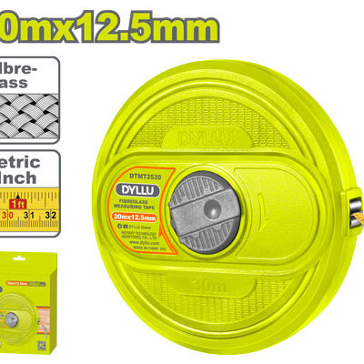 DECAMETRO 30MTS FIBRA DE VIDRIO DYLLU (DTMT2530)