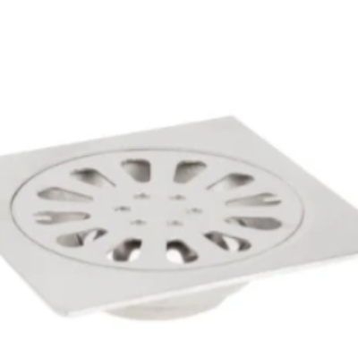 REJILLA CUADRADA DE LUJO INOXIDABLE 4″ UNIFER