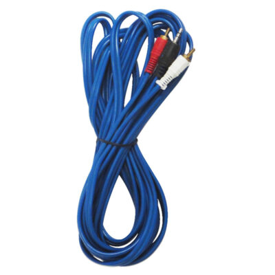 CABLE DVD 2X1 FINO LARGO AZUL 3MTS (HT30272)