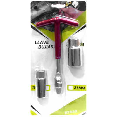 LAVE SACA BUJIAS EN T X 3PCS 16MM Y 21MM UDUKE (HT1149)