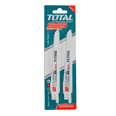 SET DE SEGUETA SIERRA SABLE X2PCS PARA MADERA TOTAL (TAC52644D)